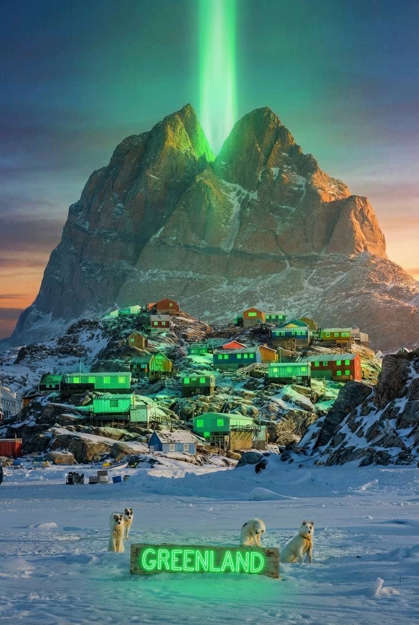 Greenland Polar Bear Mascot